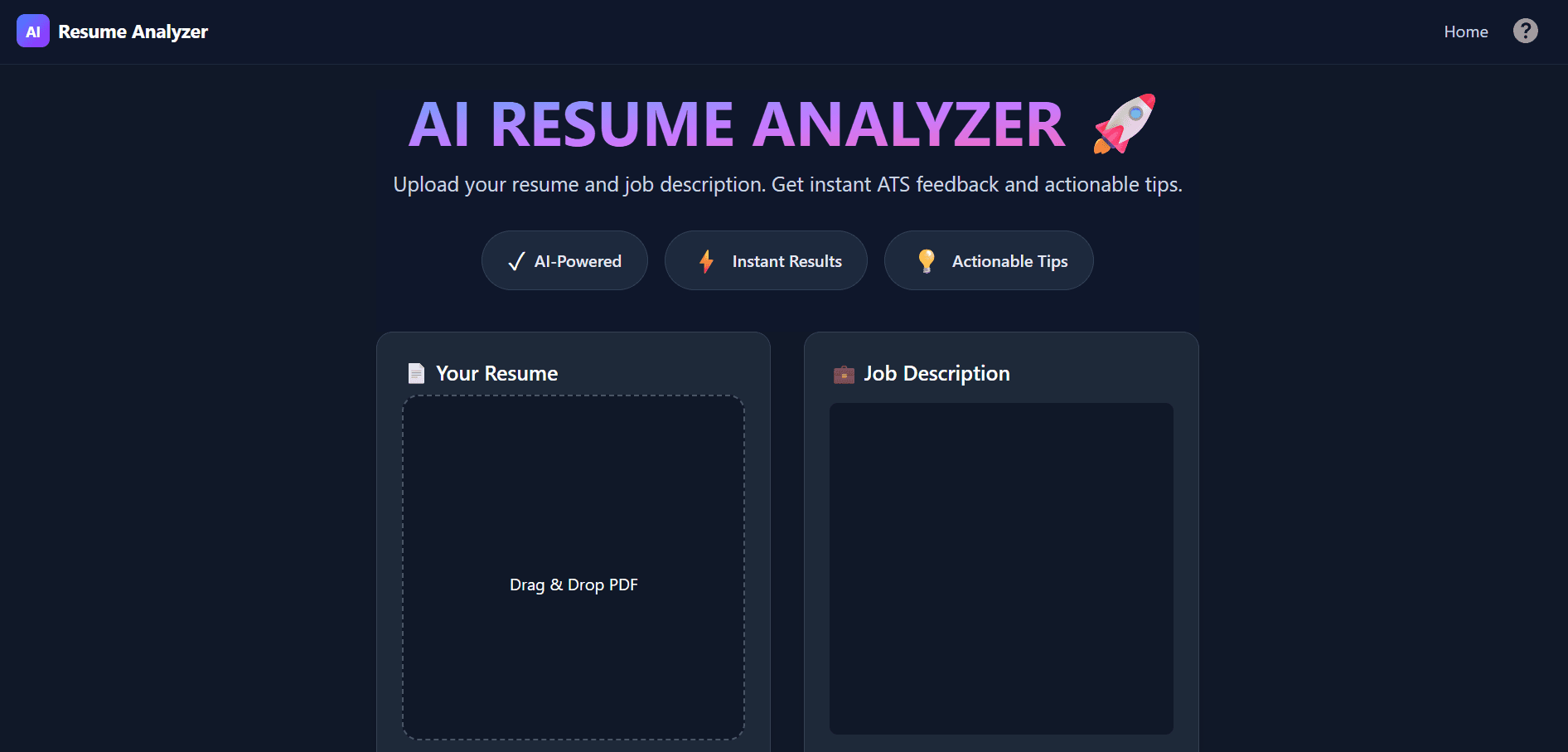 AI Resume Analyzer